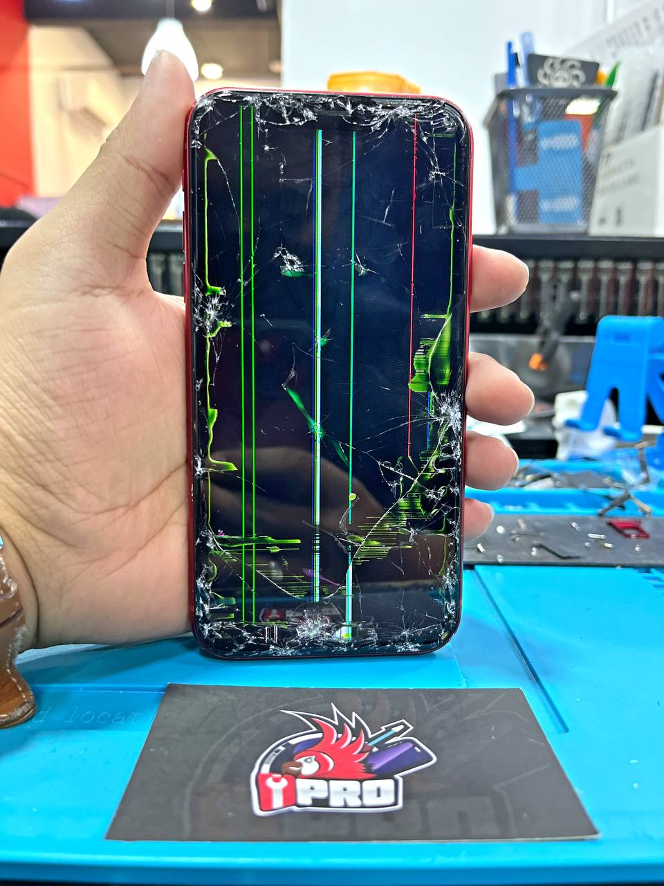 Repair iPhone 12 Pro Max Backglass Crack In KL - iPRO Ampang KL